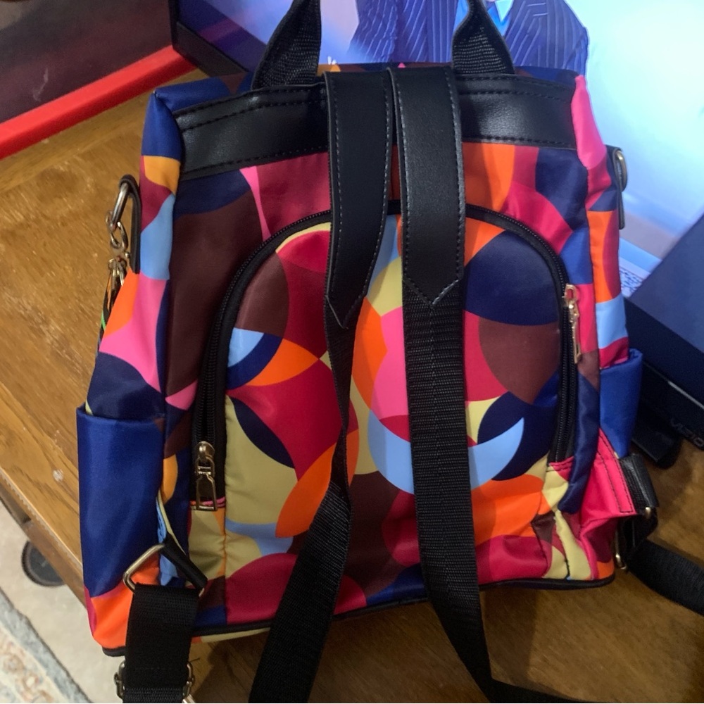 Colorful Women's Backpack - Picture 2 of 8